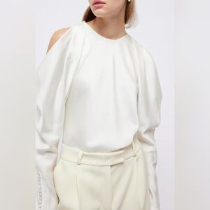 SIMKHAI NWT marisa cold shoulder top